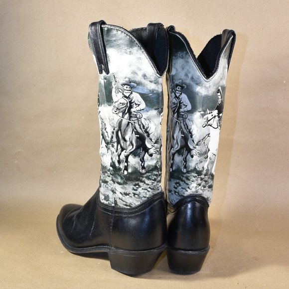 * Vintage DURANGO Shades of the Old West Boot 6 - Picture 4 of 16